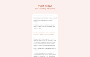 ARIA - AI Parenting Support
Demo