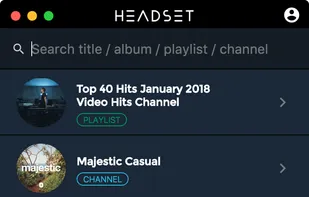 Headset screenshot 1