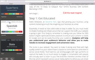 Designrr screenshot 2