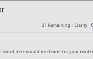 Microsoft Editor screenshot 1