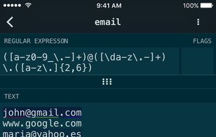 RegEx Lab screenshot 1