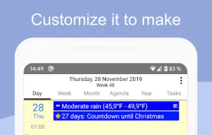 CalenGoo screenshot 2