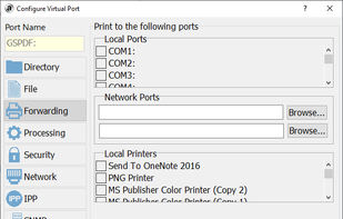 Virtual Port Monitor screenshot 2