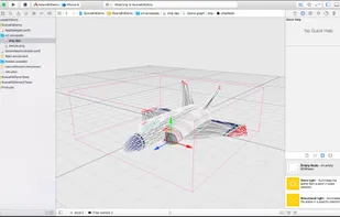 mesh preview and level editing in xCode