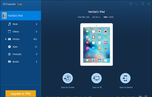 IOTransfer screenshot 1