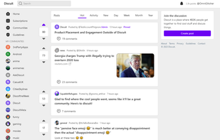 Desktop Home Page (Light Mode)