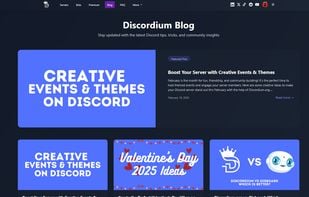 Discordium Blog Page