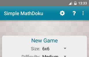 Simple MathDoku screenshot 1