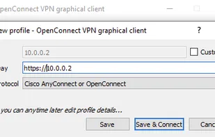 OpenConnect GUI screenshot 3