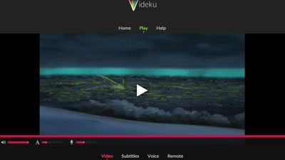 Use Videku to watch a movie from the internet or file right in your browser.