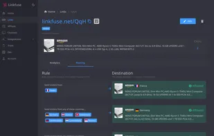 Visitor Routing (Dark)