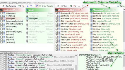 dbMigration .NET screenshot 1