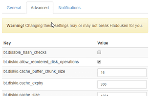 Advanced settings giving users complete control.