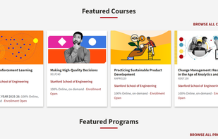 Stanford Online screenshot 2