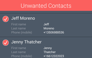 Contacts Optimizer screenshot 3