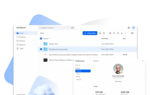 Internxt Drive screenshot 2