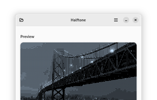 Halftone screenshot 1