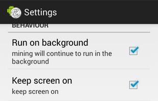 AndroMine screenshot 1