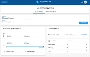 Build any matrix with weighted scores.