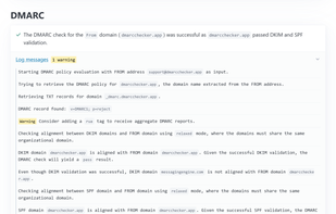 DMARC Report Details