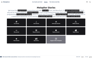 Metaphore screenshot 1