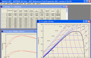 REFPROP screenshot 1