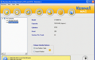 Kernel Recovery for Mac screenshot 1