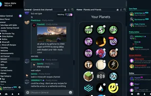 Demonstration of multi-chat and channel navigation.