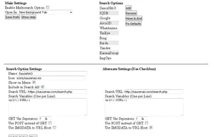 Image Search Options screenshot 1