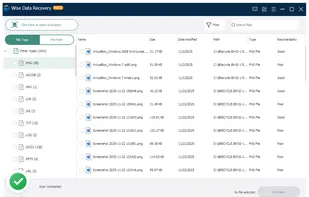 Wise Data Recovery screenshot 1