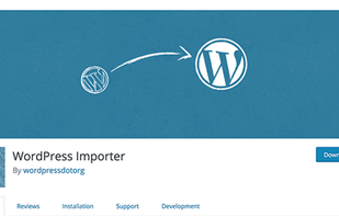 WordPress Importer screenshot 1