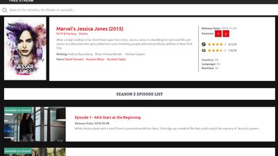 Episodes page