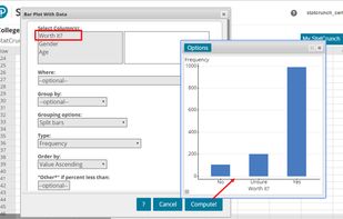 StatCrunch screenshot 2