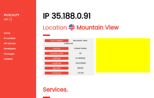 iplocality.com screenshot 1