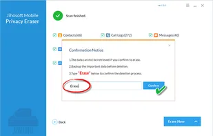 Jihosoft Mobile Privacy Eraser screenshot 2