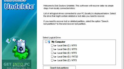 Disk Doctors Undelete screenshot 1