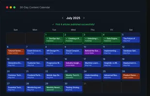 30 DAY CONTENT PLAN