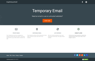 mytemp.email screenshot 1