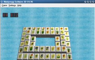 MahJongg Solitaire 3D screenshot 2