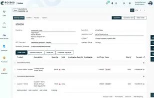 ROI 360 CRM Activities and Quotations