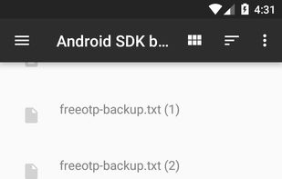 FreeOTP+ screenshot 3