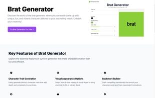 Brat Generator screenshot 1