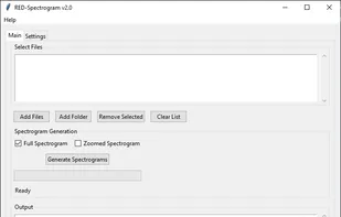 RED-Spectrogram screenshot 1
