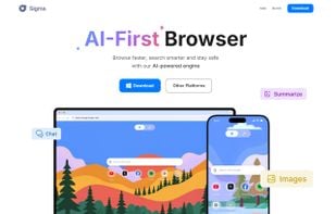 Sigma AI Browser screenshot 1
