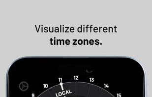 Intuitive draggable time zone tool