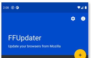 FFUpdater screenshot 1