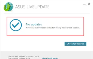 ASUS Live Update screenshot 2