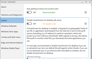 Privacy Repairer screenshot 3