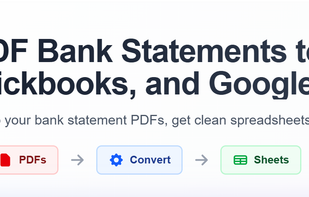 Statements to Sheets screenshot 1