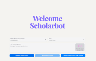 Scholarbot AI  screenshot 1